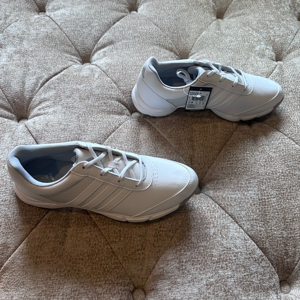 Adidas Golf Shoes - White & Gray